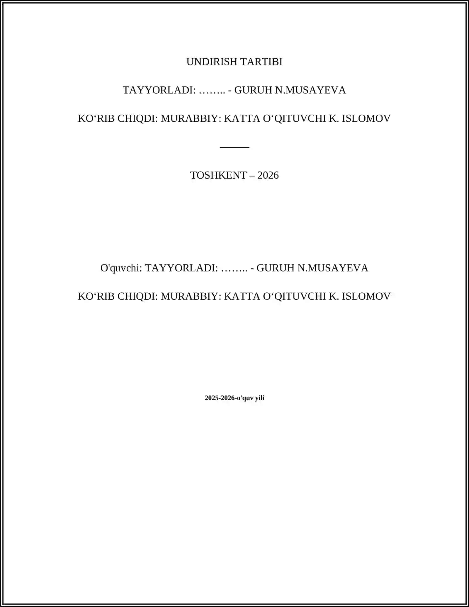 AMERIKA QO‘SHMA SHTATLARIDA SOLIQ QARZINI UNDIRISH TARTIBI 2