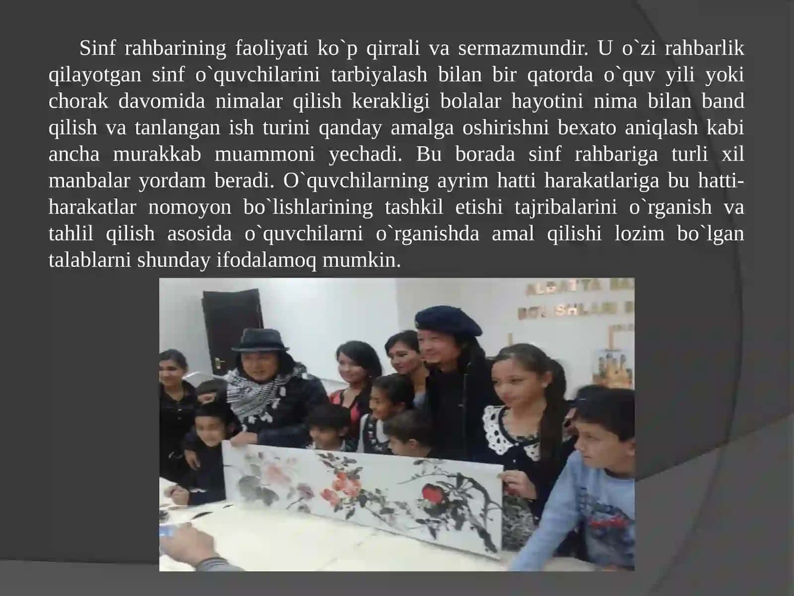 O'quvchilar jamoasi yaxlit pedagogik jarayonning asosiy shakli sifatida 2