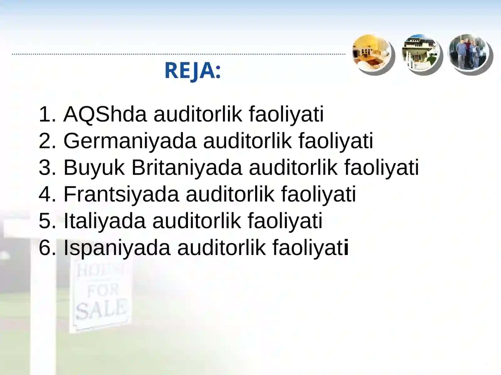 AQSH VA EVROPA DAVLATLARIDA AUDITORLIK FAOLIYATI 2