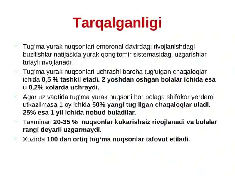 Tug‘mayurak nuqsonlari301-guruh 2-ped 2