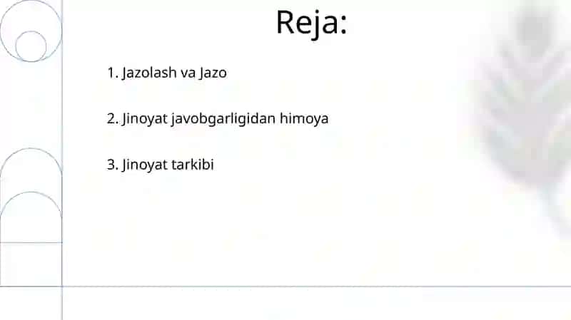 Jinoiy javobgarlik tushunchasi 2