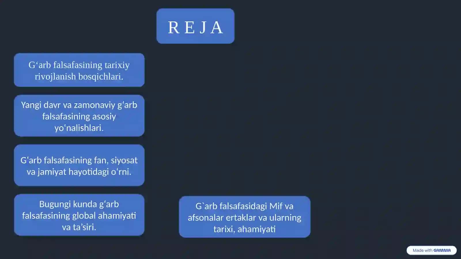 Gʻarb Mamlakatlaridagi Falsafaning Orni va Ahamiyati 2