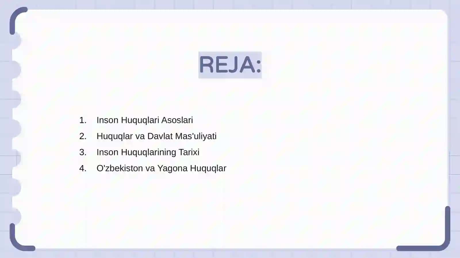 Inson Huquqlari Asoslari 2