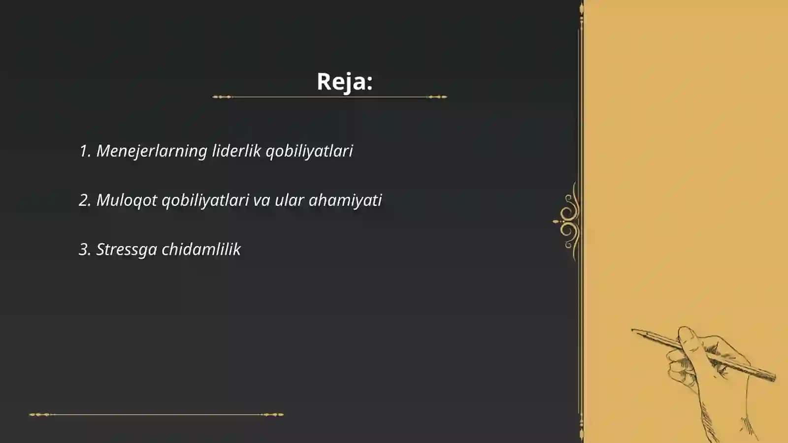 Menejerlarning liderlik qobiliyatlari 2