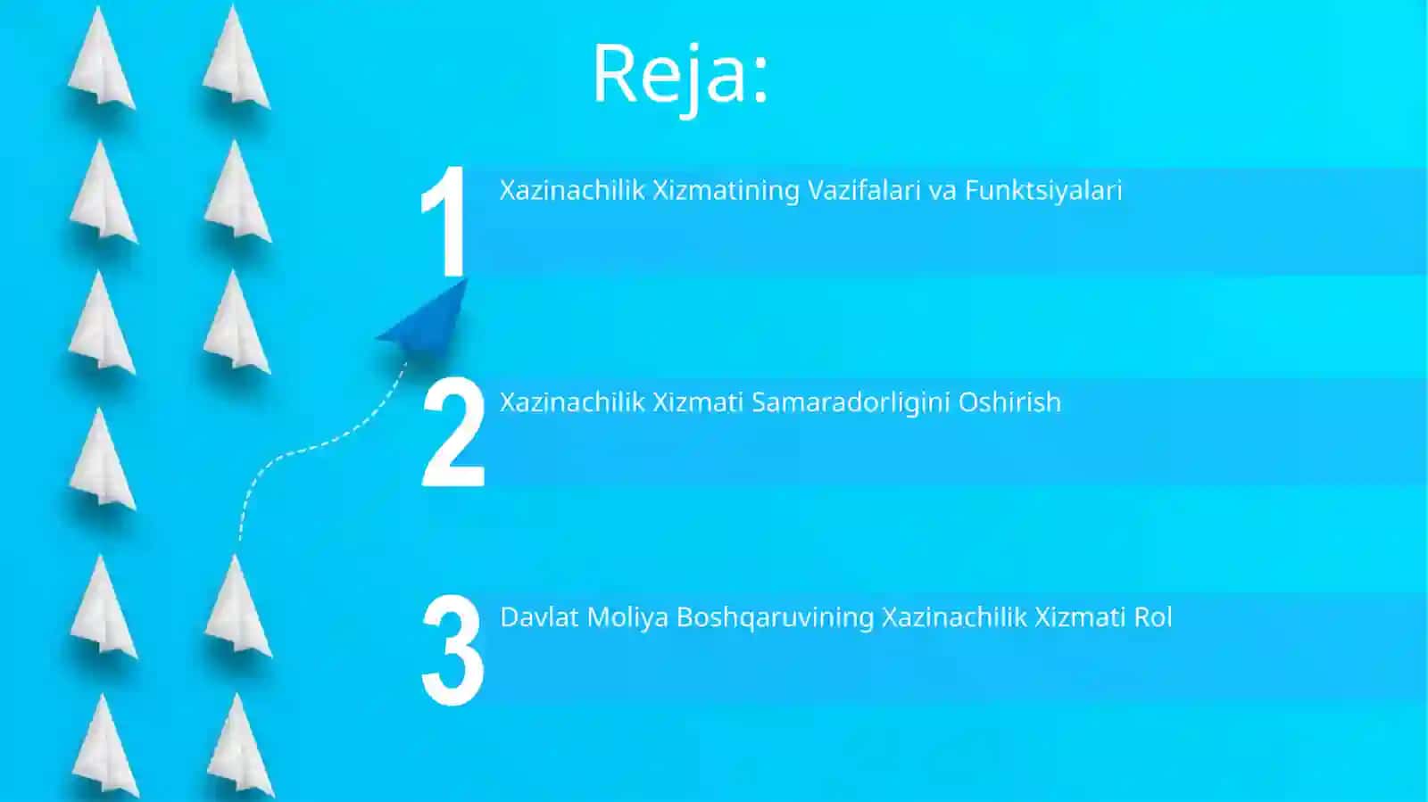 Davlat moliyasiniboshqarishdaG'aznachilikxizmatinio'rni 2