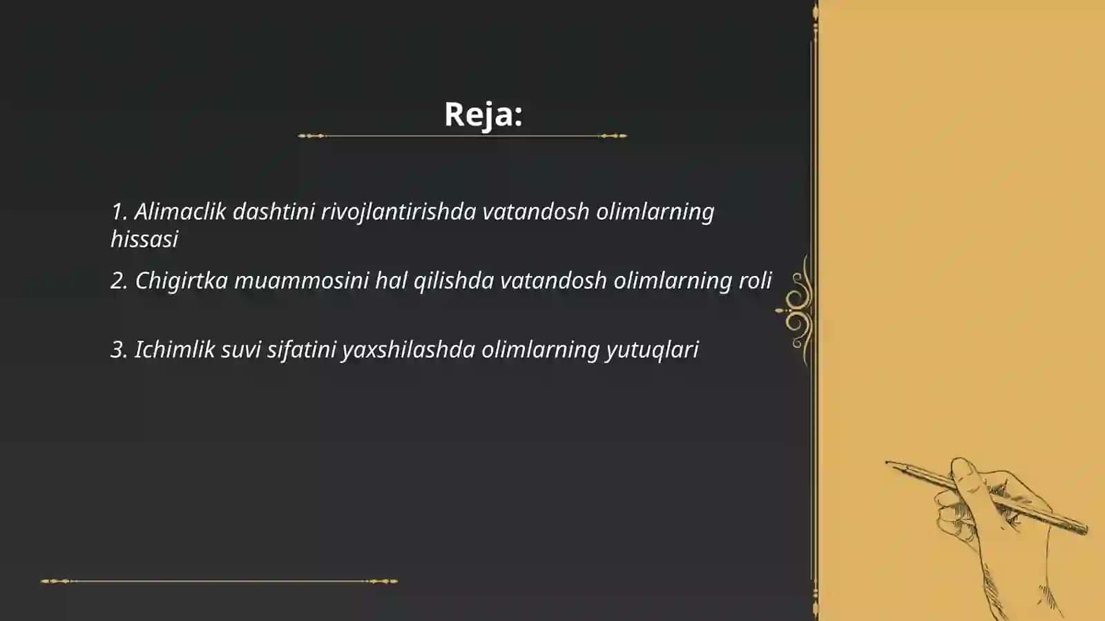 Kommunal gigiyena fanini rivojlanishidagi vatandosh olimlarning xissalarini oʻrganish 2