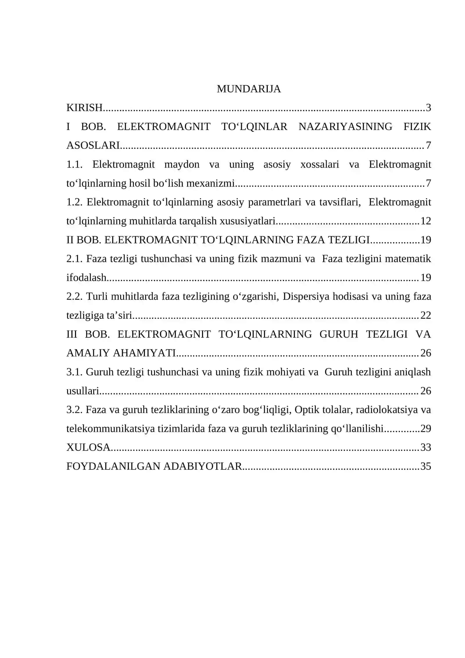 Elektromagnit to‘lqinlarning faza va guruh tezliklari.docx 2