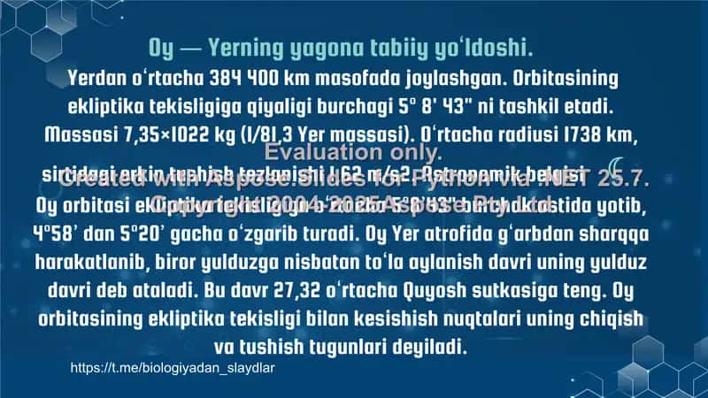 "Oy holatini kuzatish" loyihasi 2