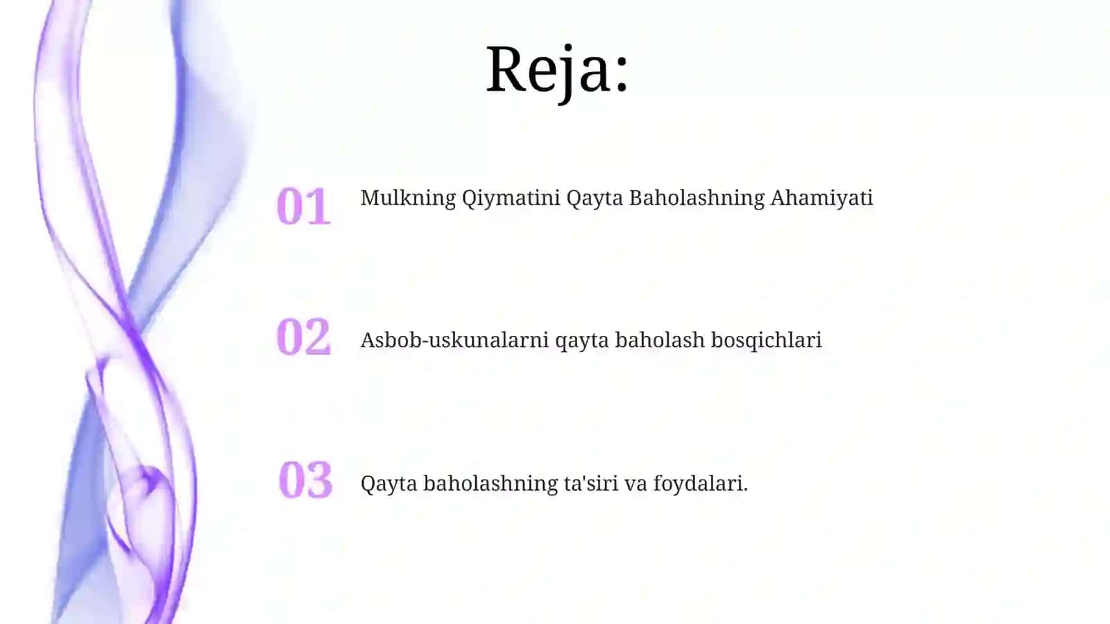 Asosiy vositalarni qayta baholash tartibi 2