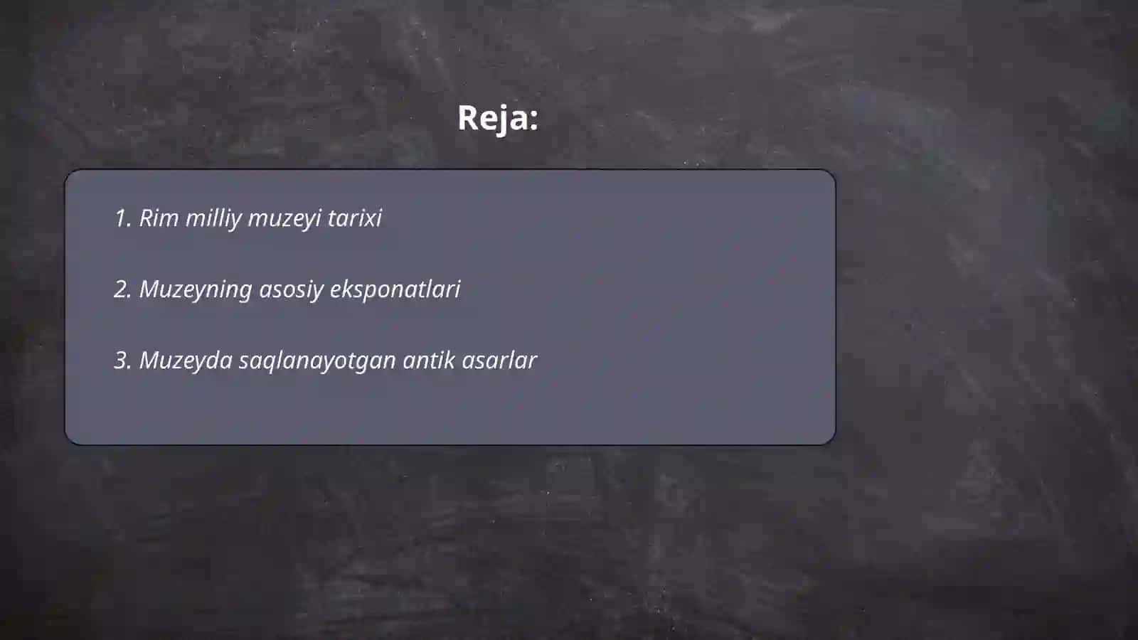 Rim milliy muzeyi 2