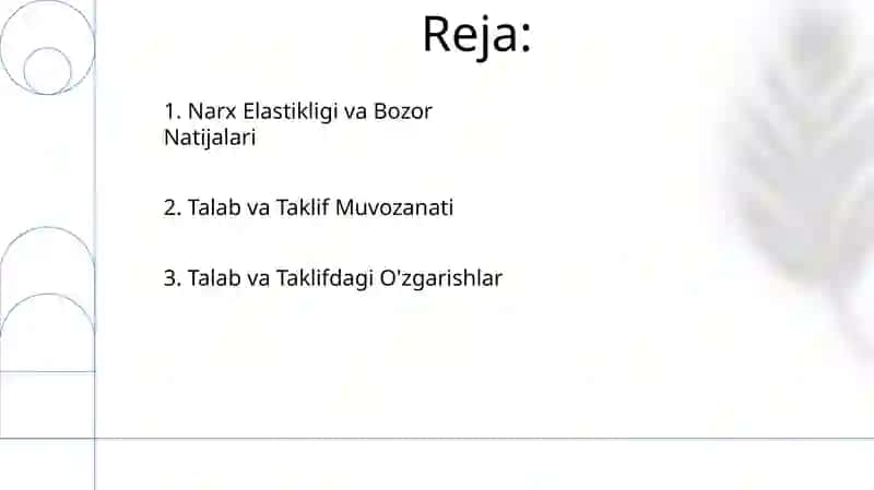 Talab va Taklif Nazariyasi 2