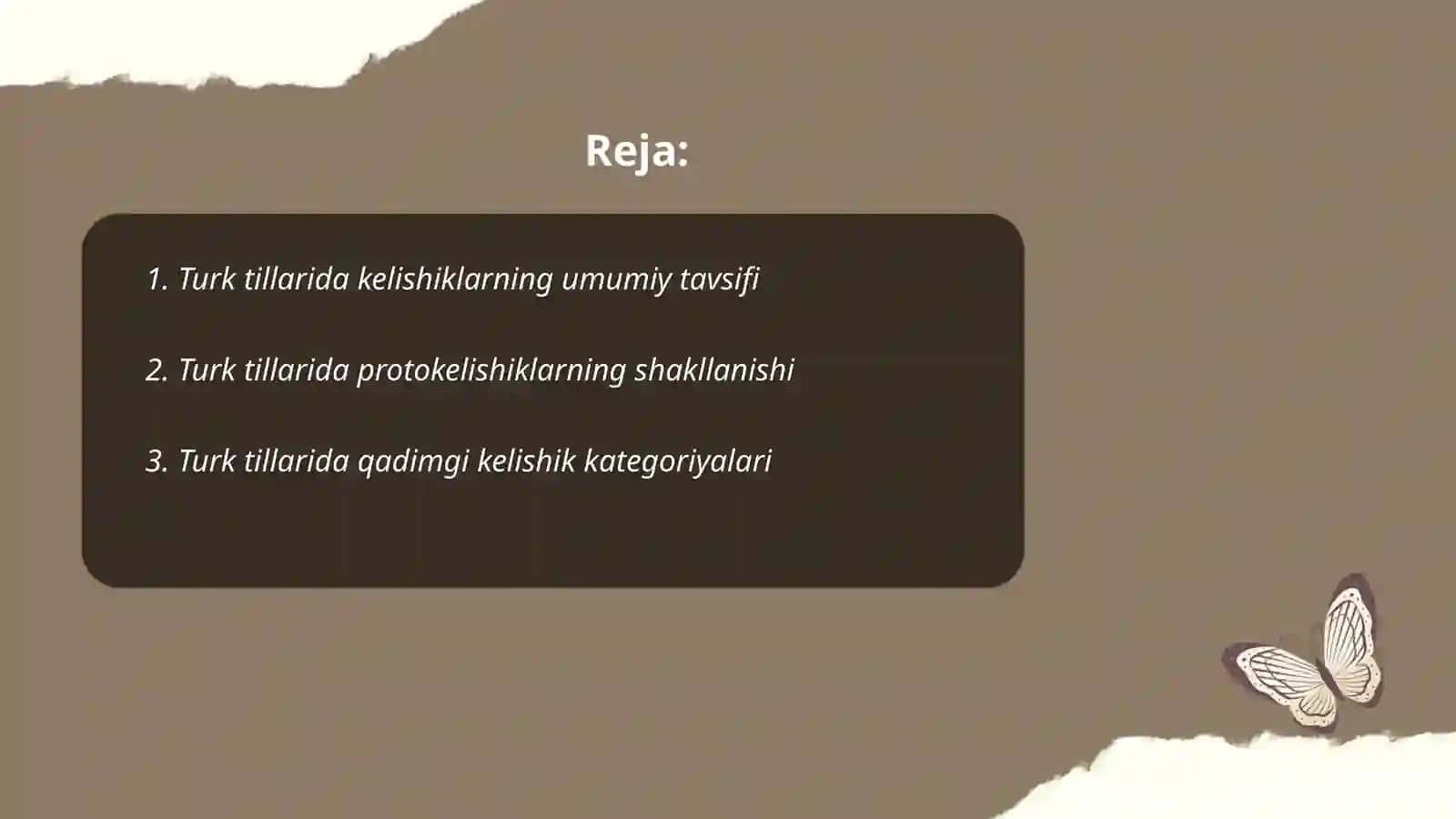 Turk tillarda kelishiklarning tarixiy variantlari 2