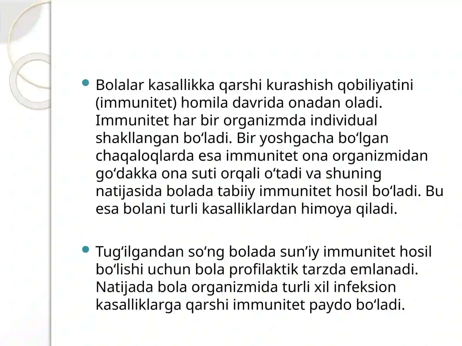 Tez-tez kasallanuvchi bolalar 2