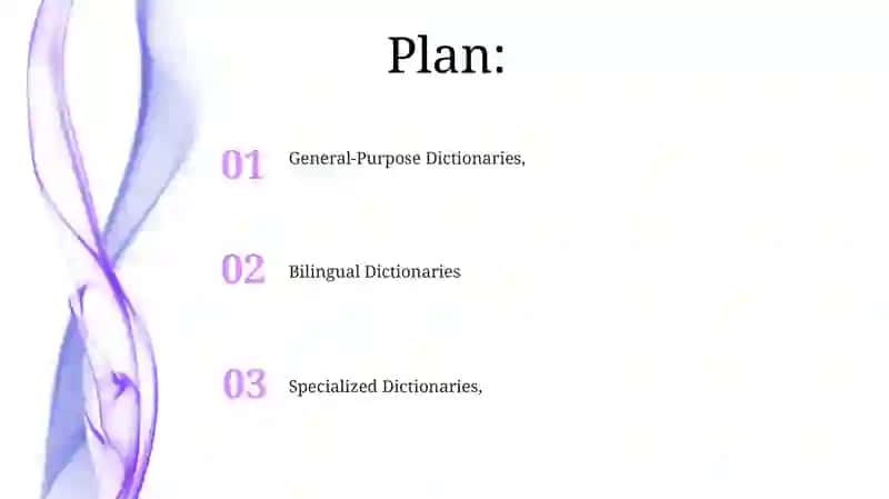 Types of dictionary 2