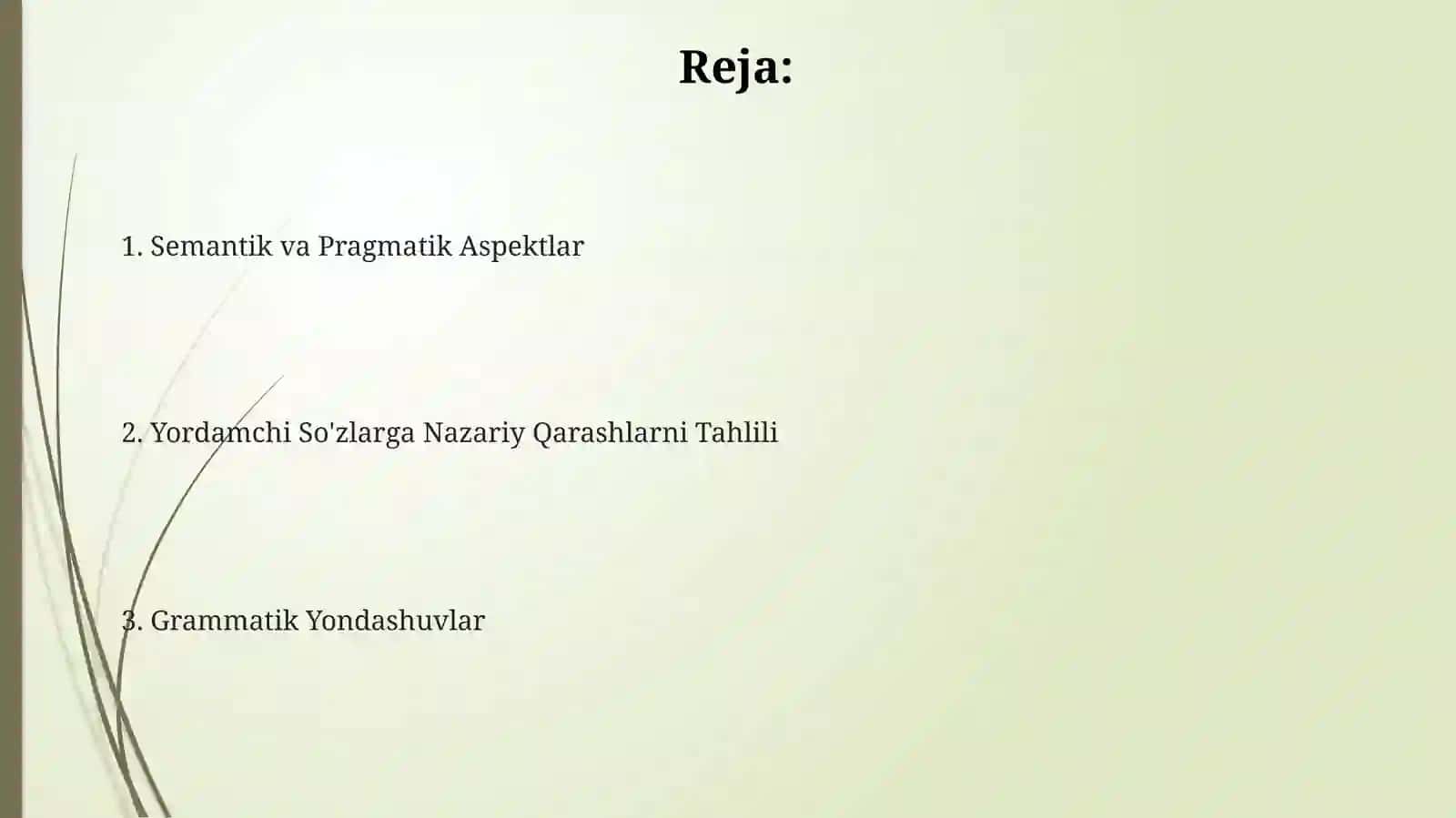 Yordamchi soʻzlar haqidagi nazariy qarashlar tahlili 2
