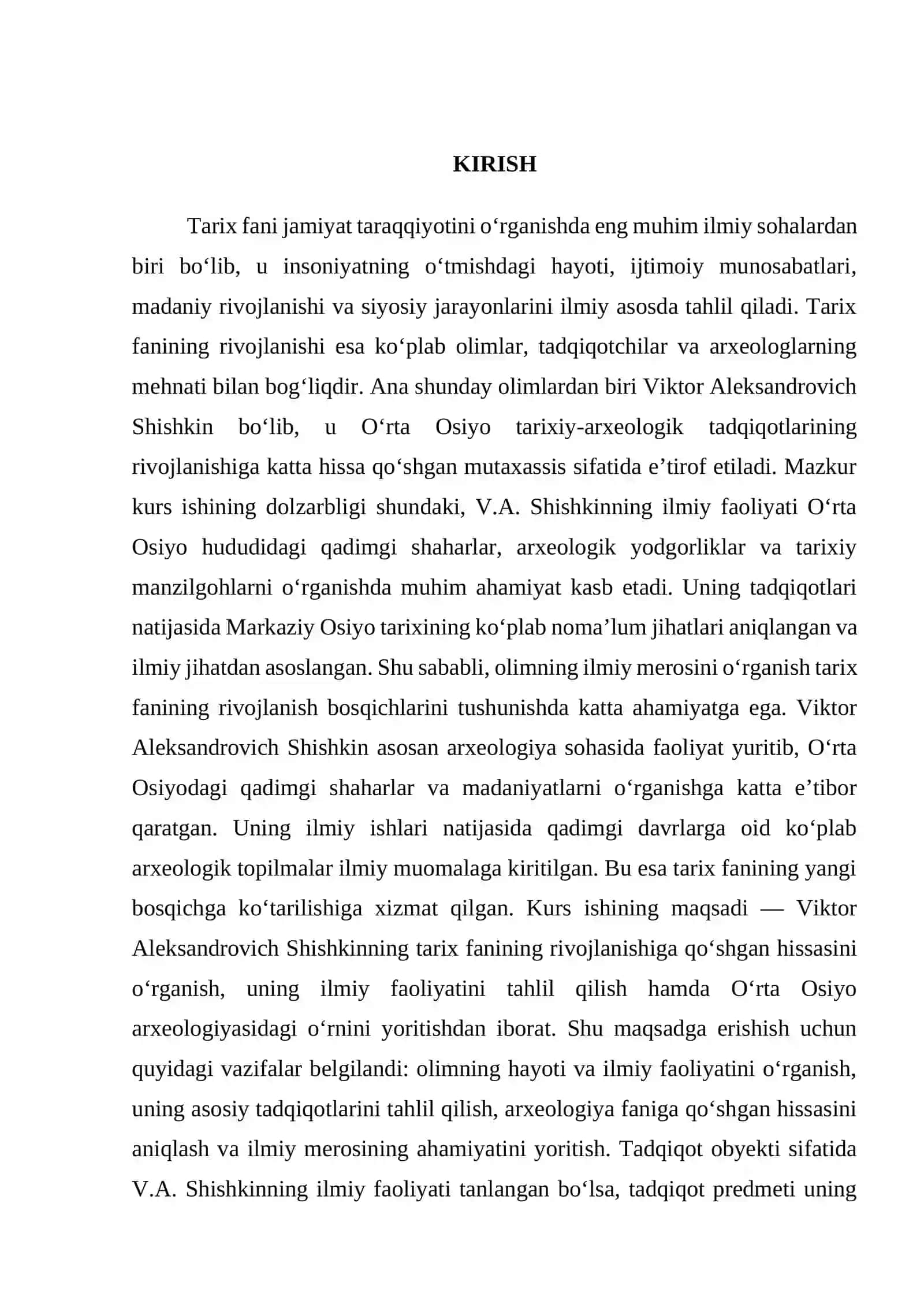 V.A. SHISHKINNING HAYOTI VA ILMIY FAOLIYATI 2