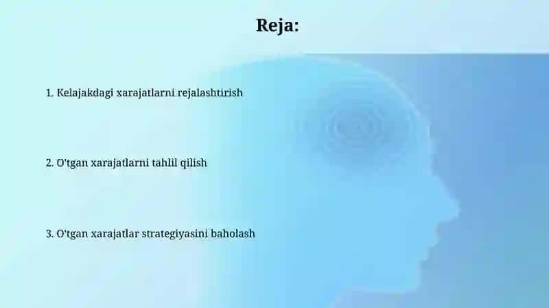 Xarajatlarni kamaytirish strategiyasi 2