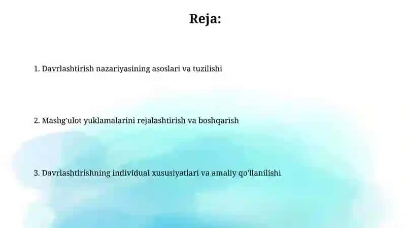 Sport trenirovkasini davrlash faoliyatining o’ziga xos xususiyatlari 2