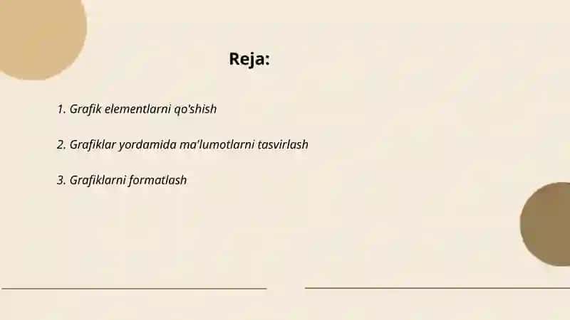 Grafik elementlarni qo'shish 2