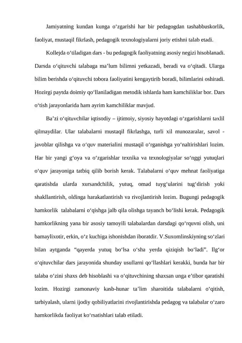 O‘QUV-TARBIYA JARAYONIDAGI O‘Z-O‘ZINI NAZORAT QILISH BOSHQARISH VOSITASI 2