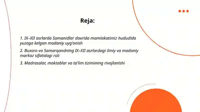 Madaniy Uyg'onish (Renessans) 2