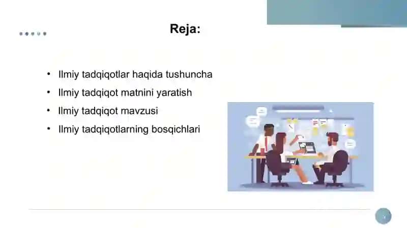 Ilmiy matnda dalillar, obyektlar, jarayonlar va xulosalarning berilishi. Ilmiy tadqiqot matnini yaratish. Mavzuni tanlash. Iqtibos keltirish. Parafraza 2