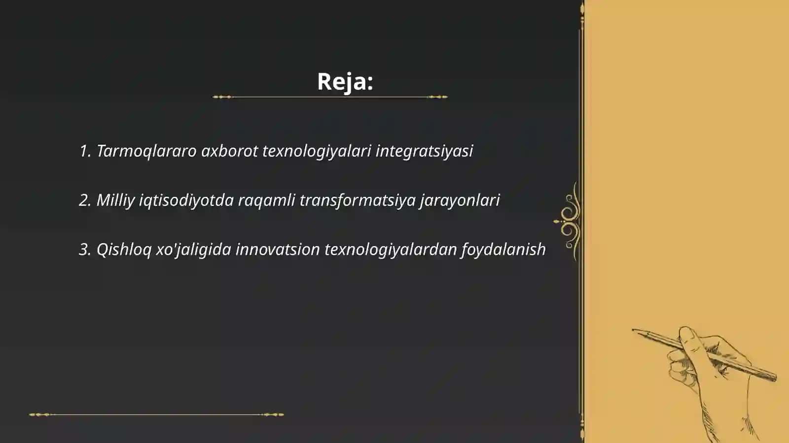 Tarmoq texnologiyalaridan milliy iqtisodiyot tarmoqlari va sohalarida foydalanish 2