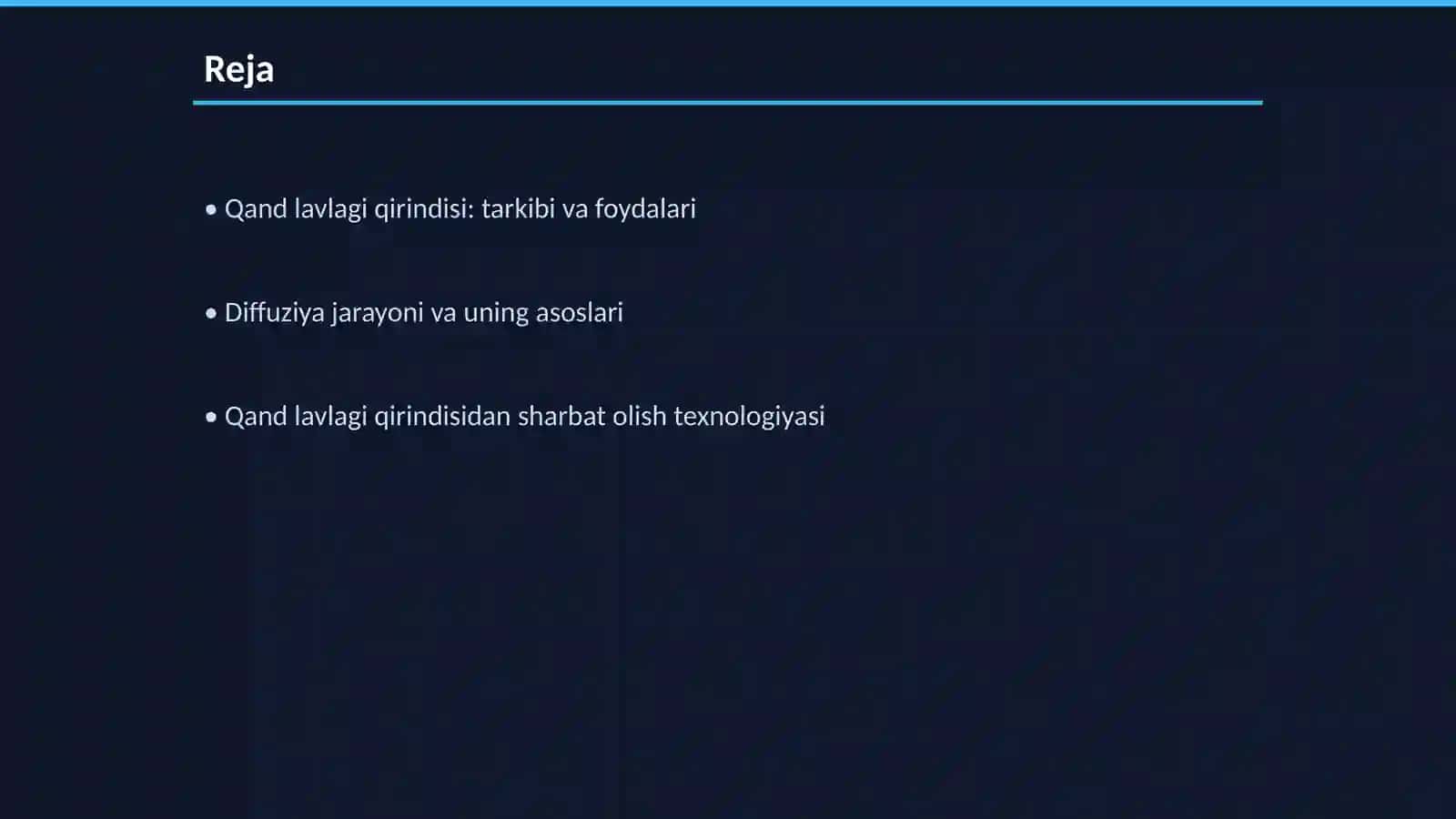 Qand lavlagi qirindisidan diffuzion sharbat olish 2