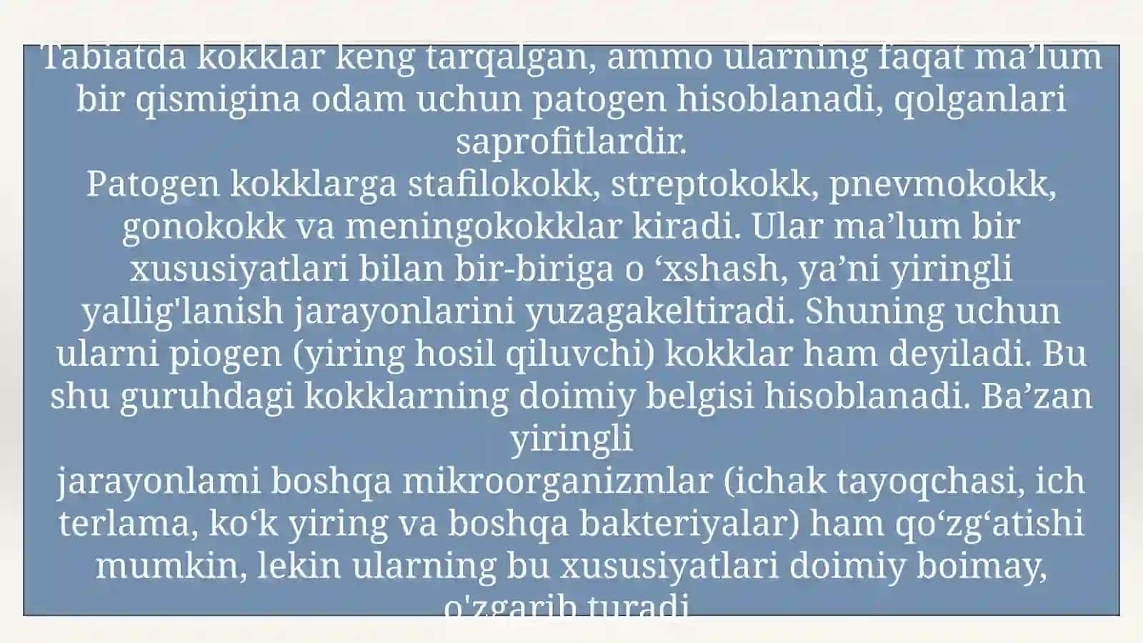 Patogen kokklar labaratoriya tashxisoti 2