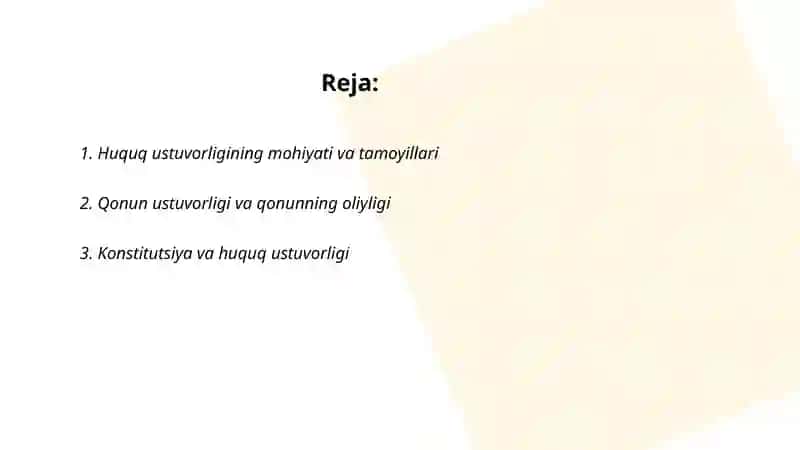 Huquq ustuvorligi 2