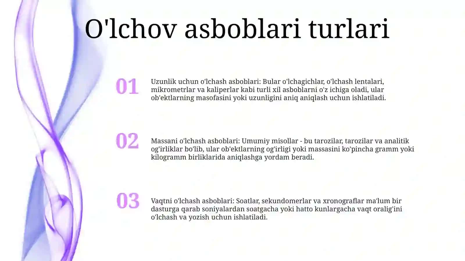 O’Lchov Qurilmalari 2