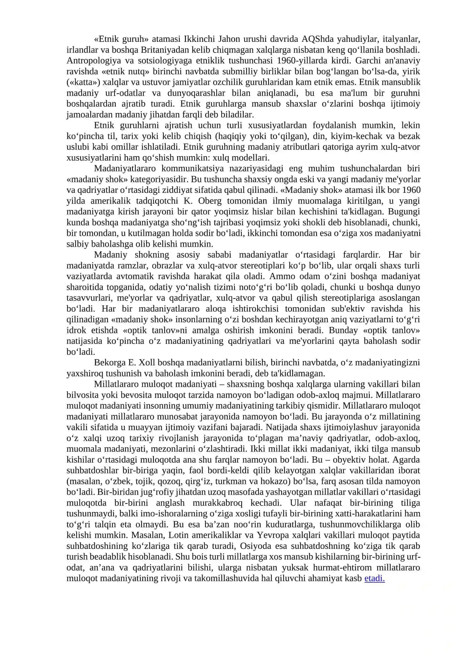 ETNOMADANIYAT VA MULOQOT MADANIYATI 2