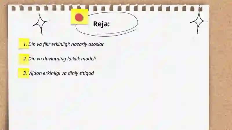 Din va hurfikrlik 2