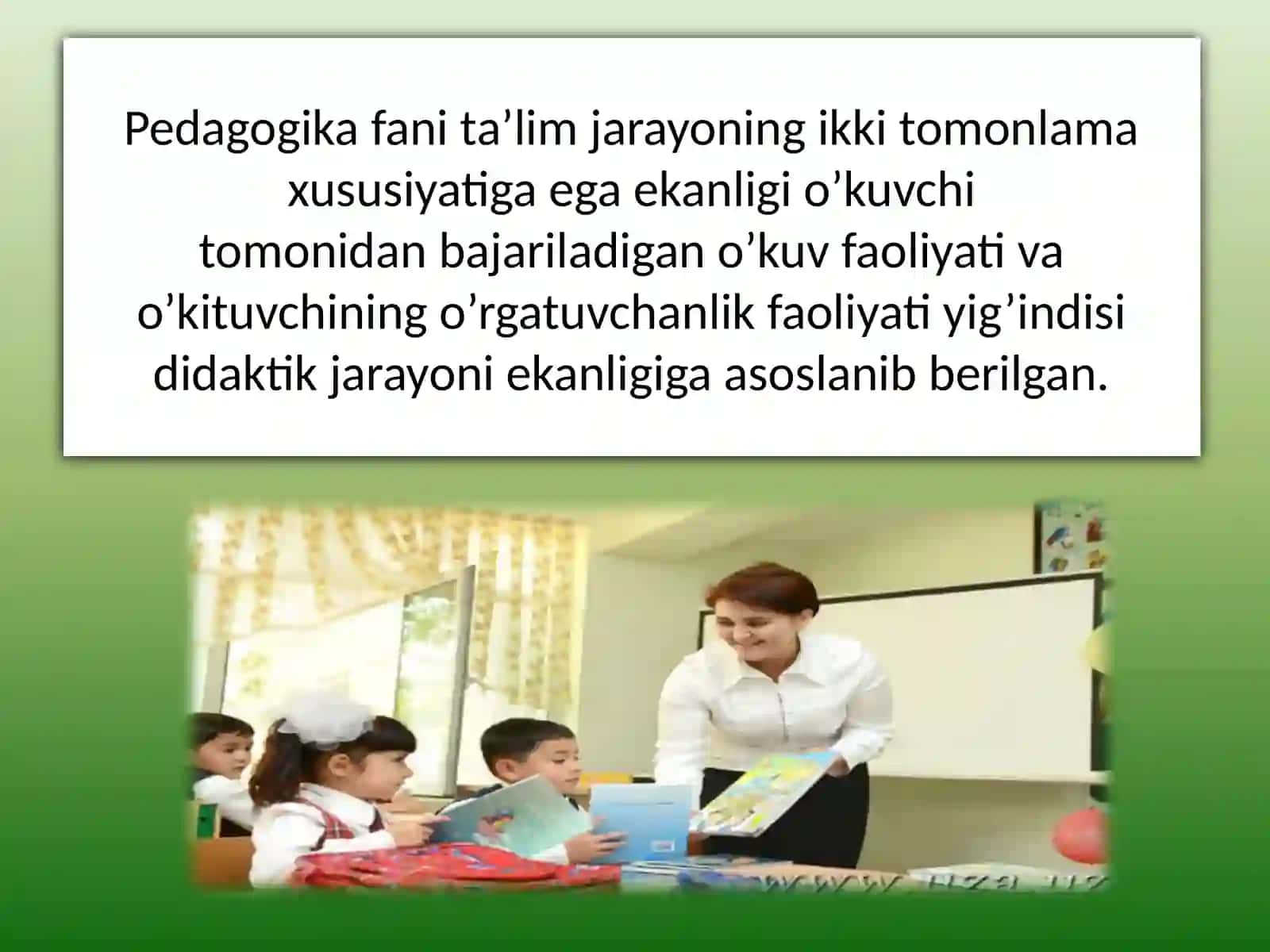TALIM JARAYONIDA O’QUV MOTIVATSIYASI VA UNI BOSHQARISH 2