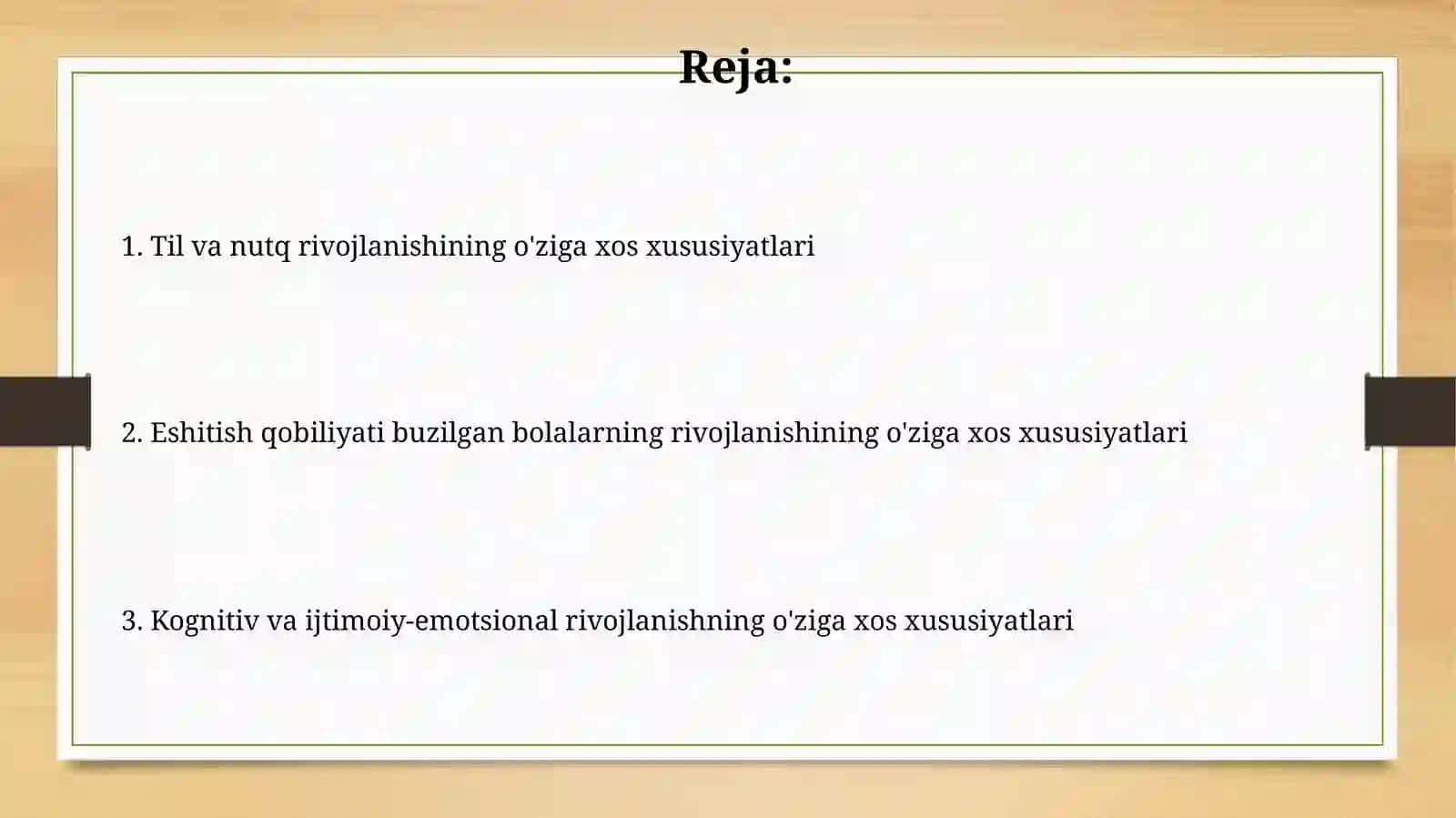 Til va nutq rivojlanishining o'ziga xos xususiyatlari 2