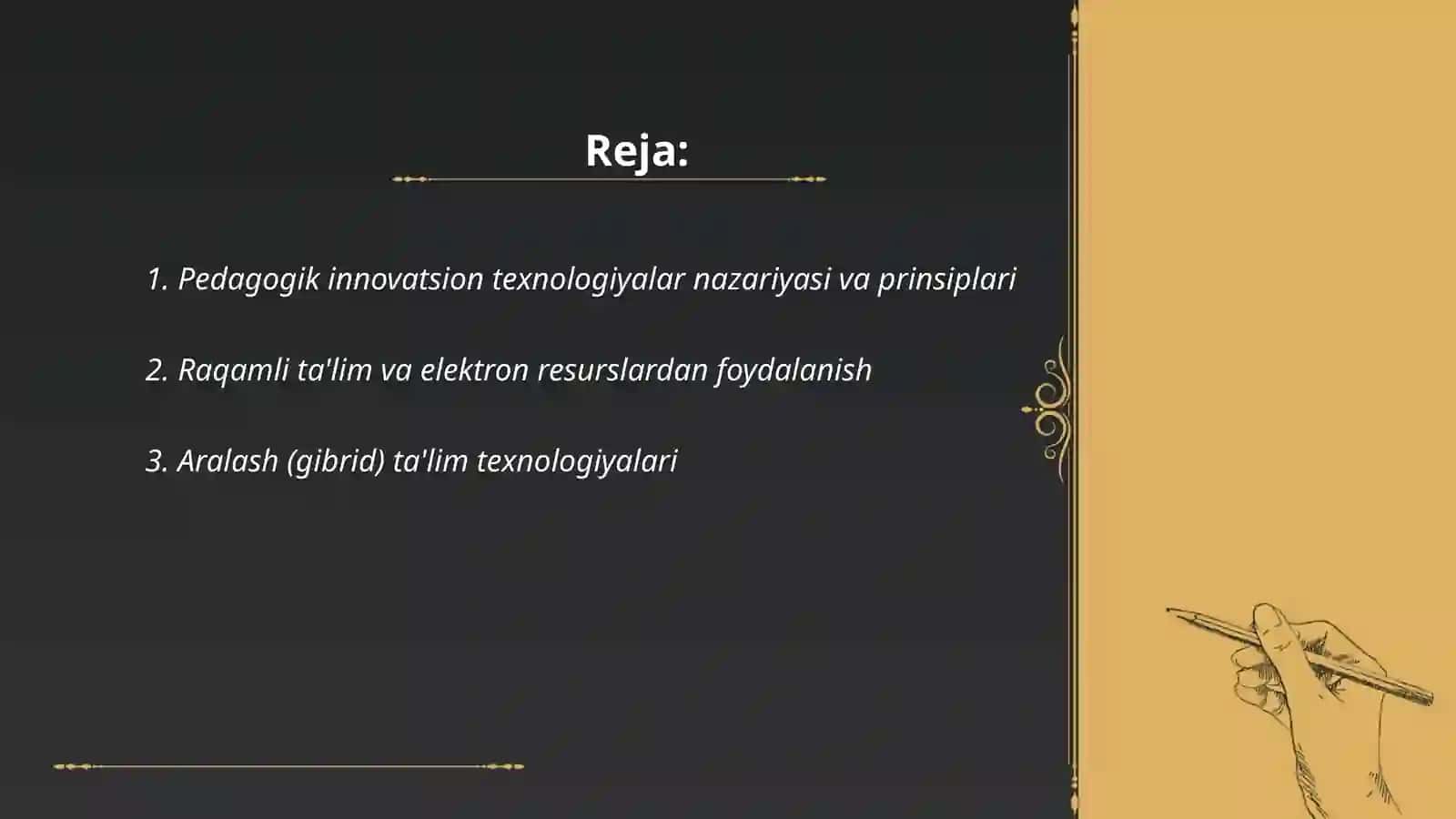 Pedagogik innovatsion texnologiyalar 2