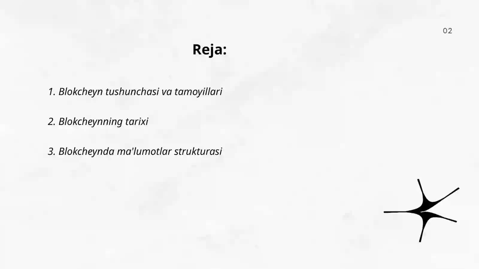 Blokcheyn texnologiyasi 2