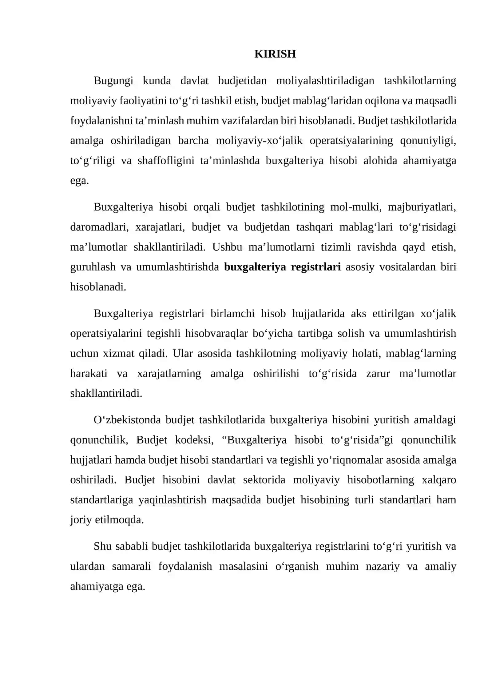 BUXGALTERIYA REGISTRLARI VA ULARDAN FOYDALANISH TARTIBI 2