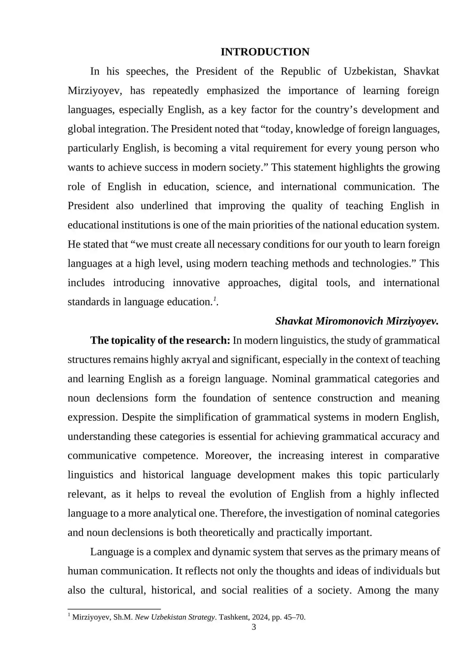 Nominal Grammatical Categories. Noun Declensions 2