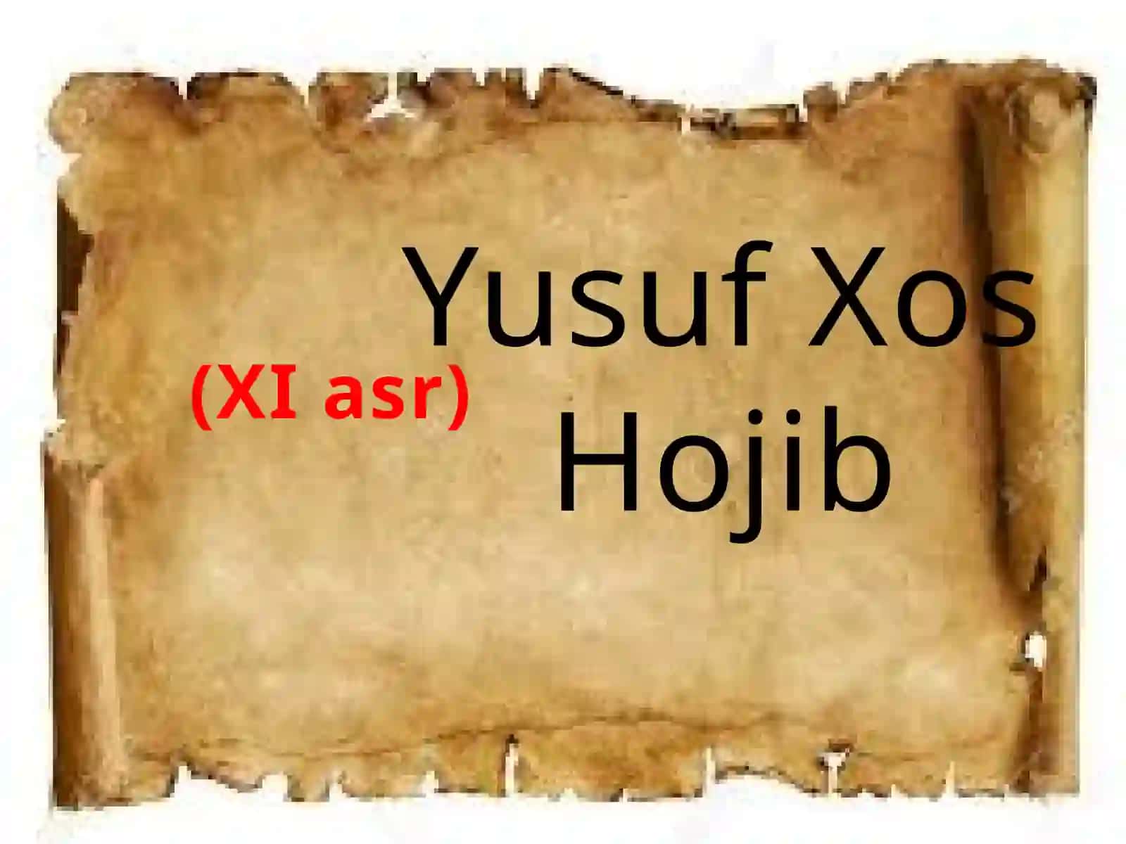 Yusuf Xos Hojib hayoti va ijodi 2