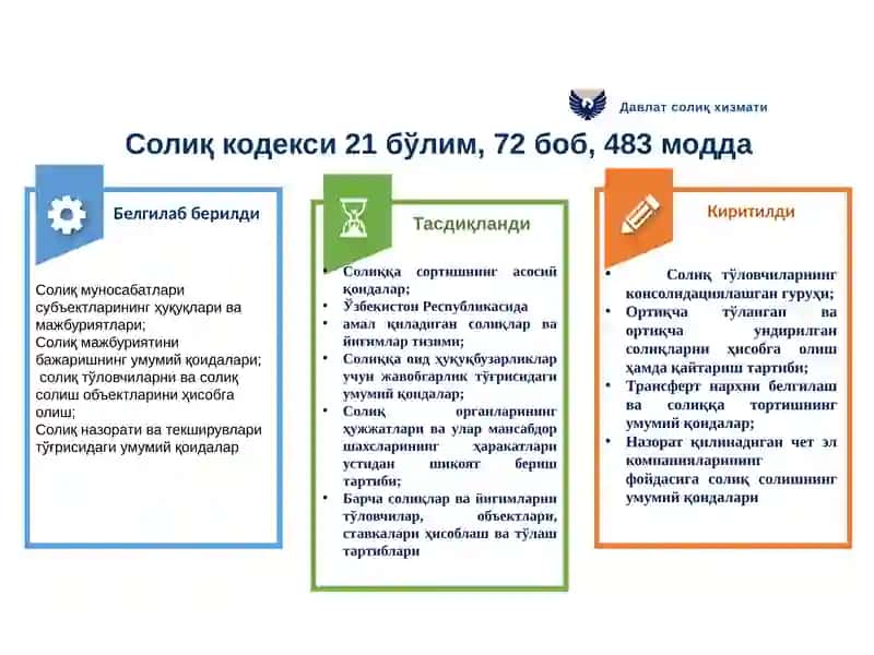 Солиқлар ва бошқа мажбурий тўловлар 2