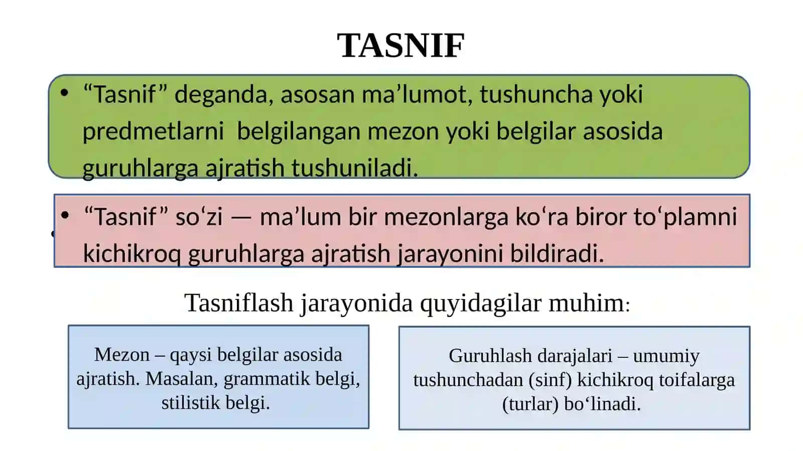 TILLARNING GENEALOGIK TASNIFI 2
