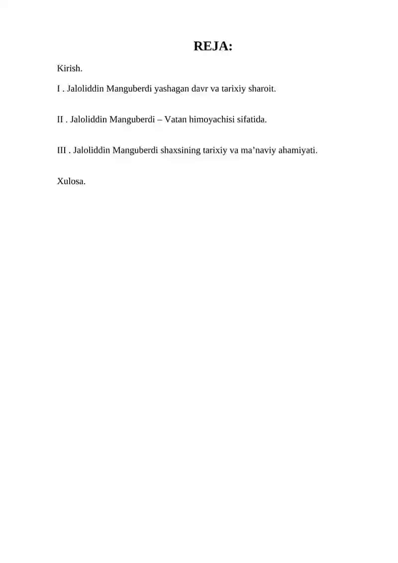 Jaloliddin Manguberdi Vatan himoyachisi 2