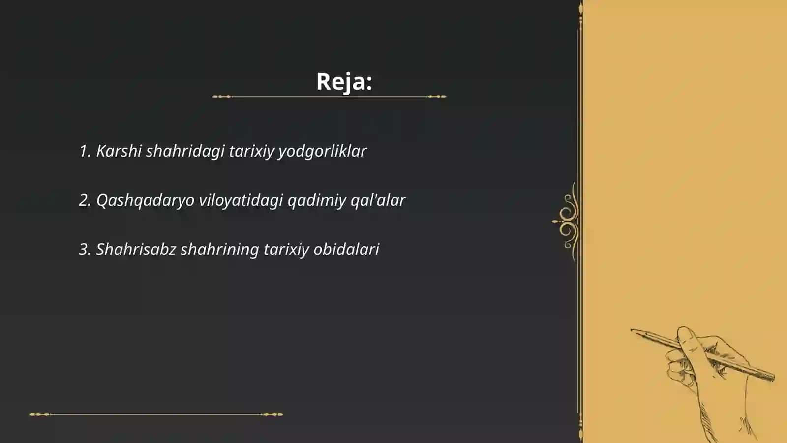 Qashqadaryo viloyatining tarixiy obidalari 2