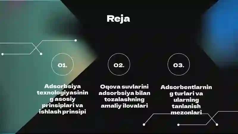 Oqova suvlarini adsorbsiya usulida tozalash 2