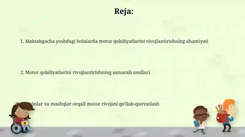 Maktabgacha yoshdagi bolalarda harakat ta’limi sifatlarini rivojlantirish 2