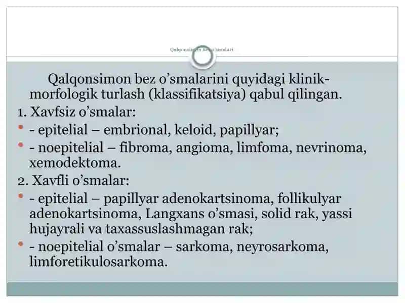 Qalqonsimon bez kasalliklari 2