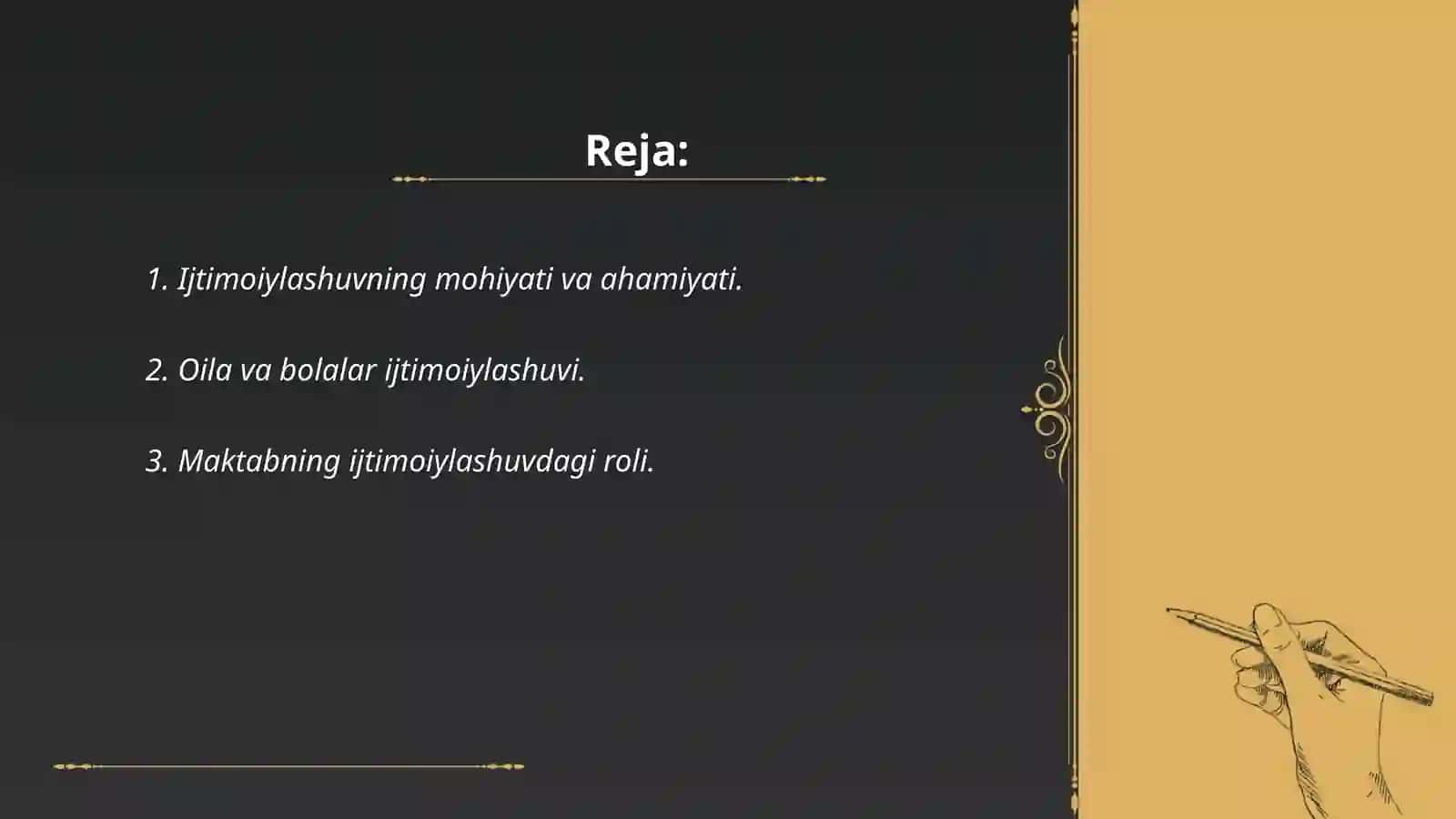 Bolalarning ijtimoiylashuvi 2