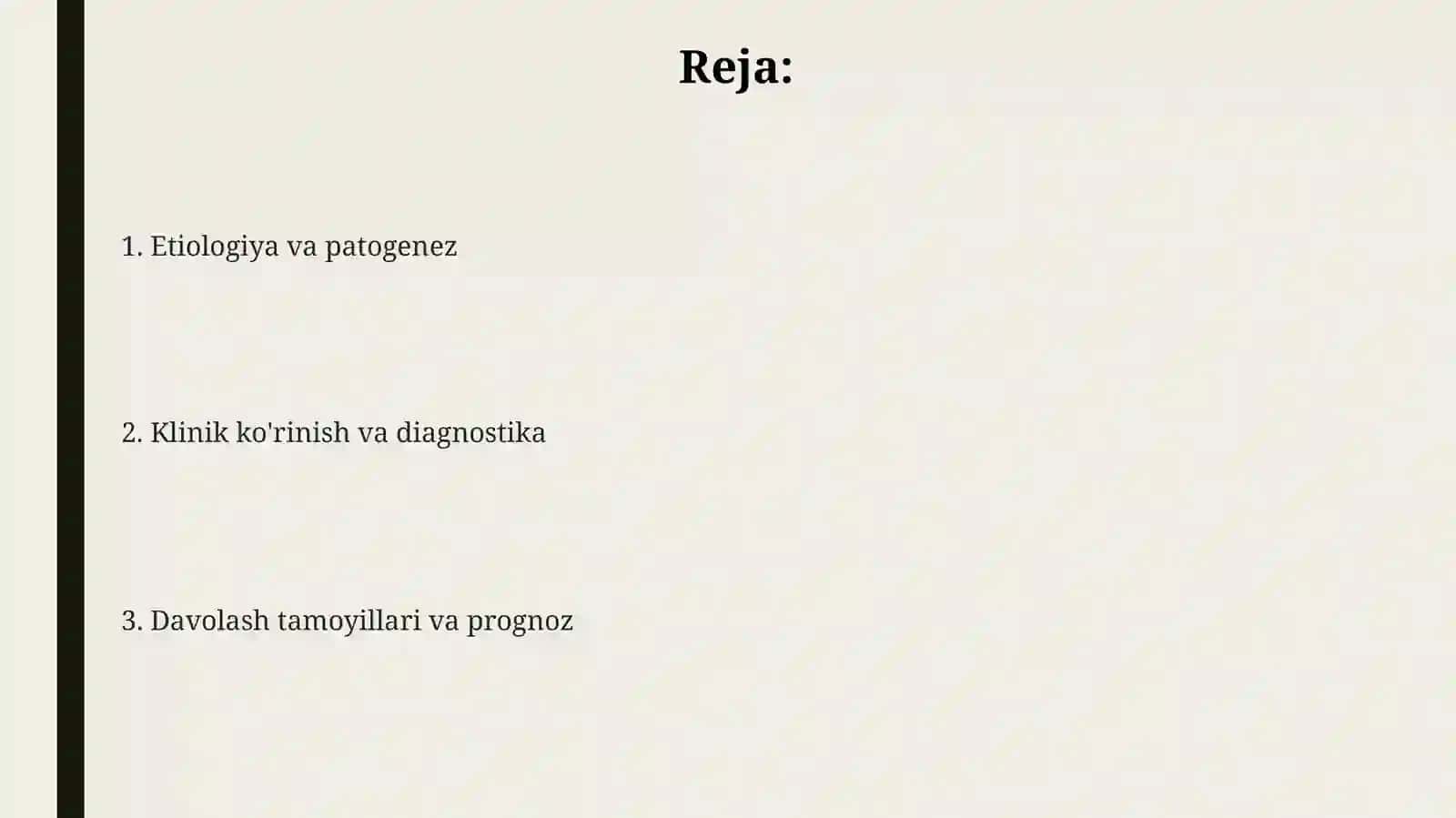 Oʻtkir promielositar leykoz etiologiya,patogenez, klinika, diagnostika, davolash printsiplari 2