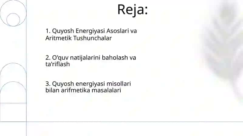 Nomanfiy solar ustida arifmetik amallarni órgatish metodikasi 2